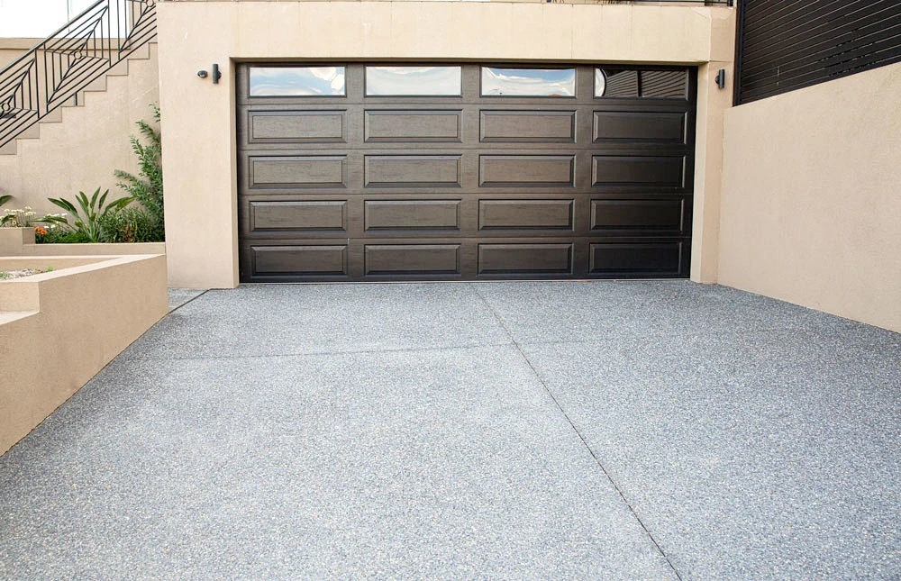 driveway exposed aggregate