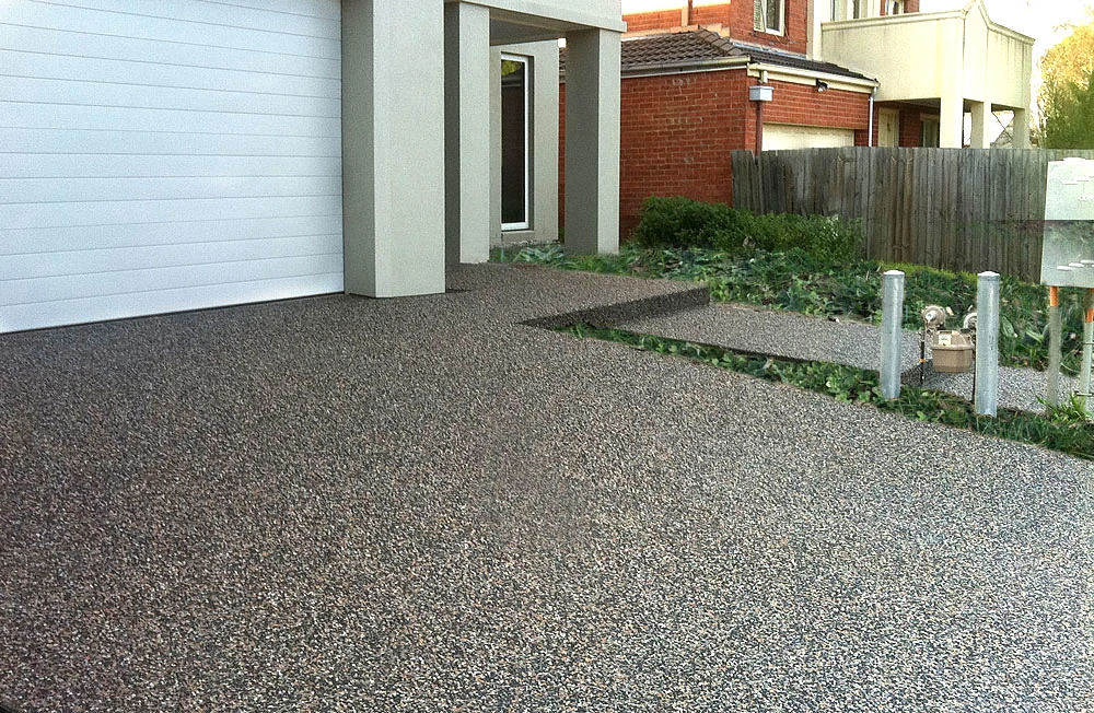 exposed aggregate concrete victoria