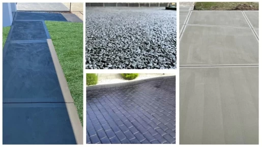 concrete driveway ideas